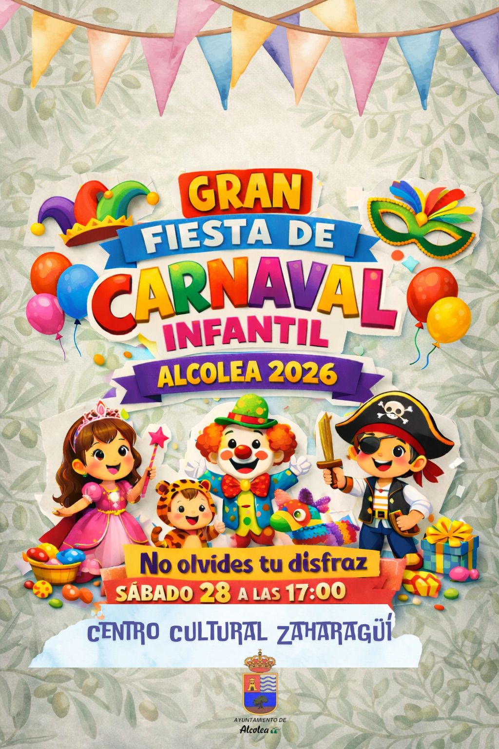GRAN FIESTA DE CARNAVAL INFANTIL ALCOLEA 2026